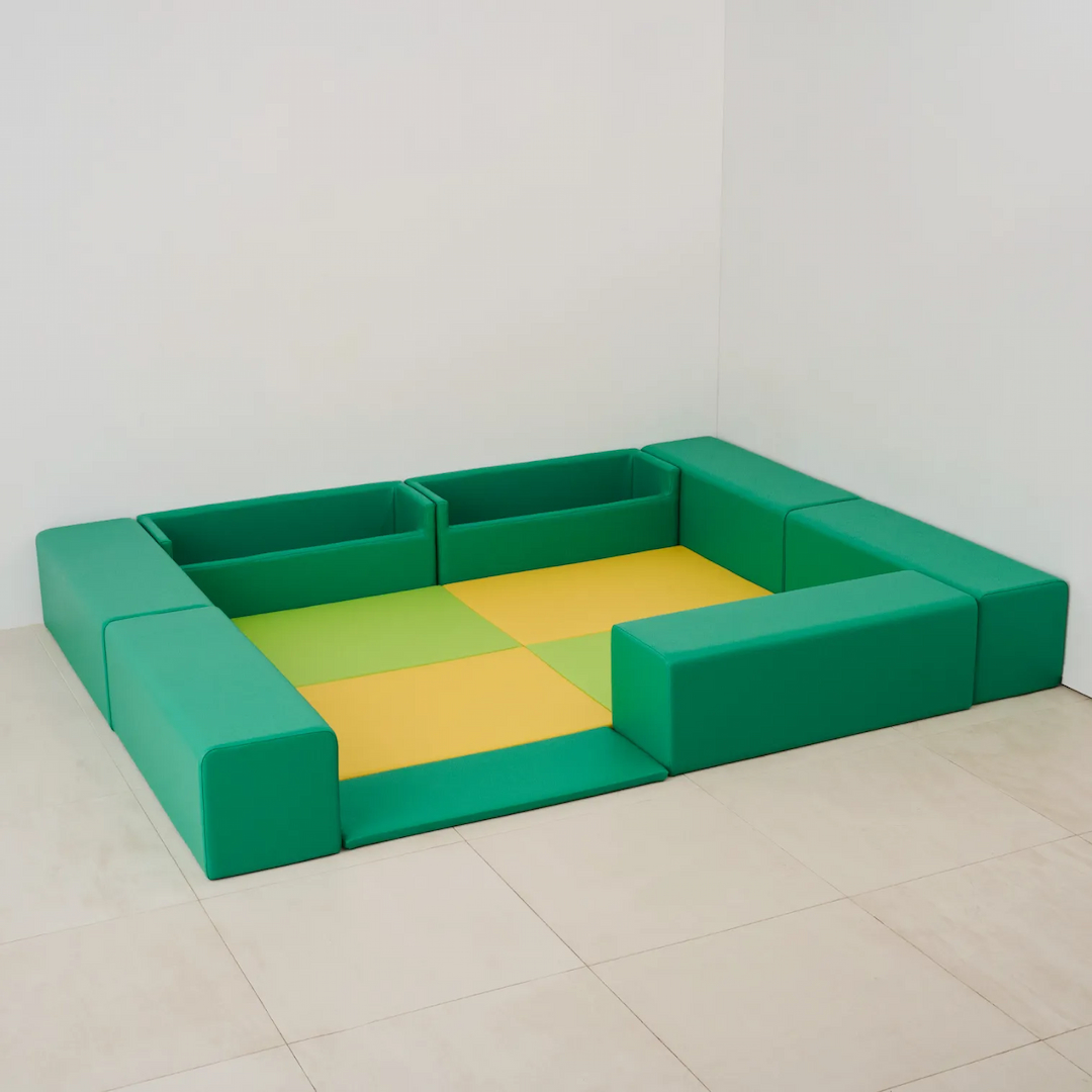 キッズコーナー用品 マット5枚 サイドガード4個 キッズスペース 別倉庫